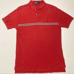 Vintage Ralph Lauren Striped Polo - Large